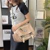 Daily Versatile Large Capacity Class Mailman Shoulder Bag Cute College Style Girl Japanese Campus Crossbody Bag
