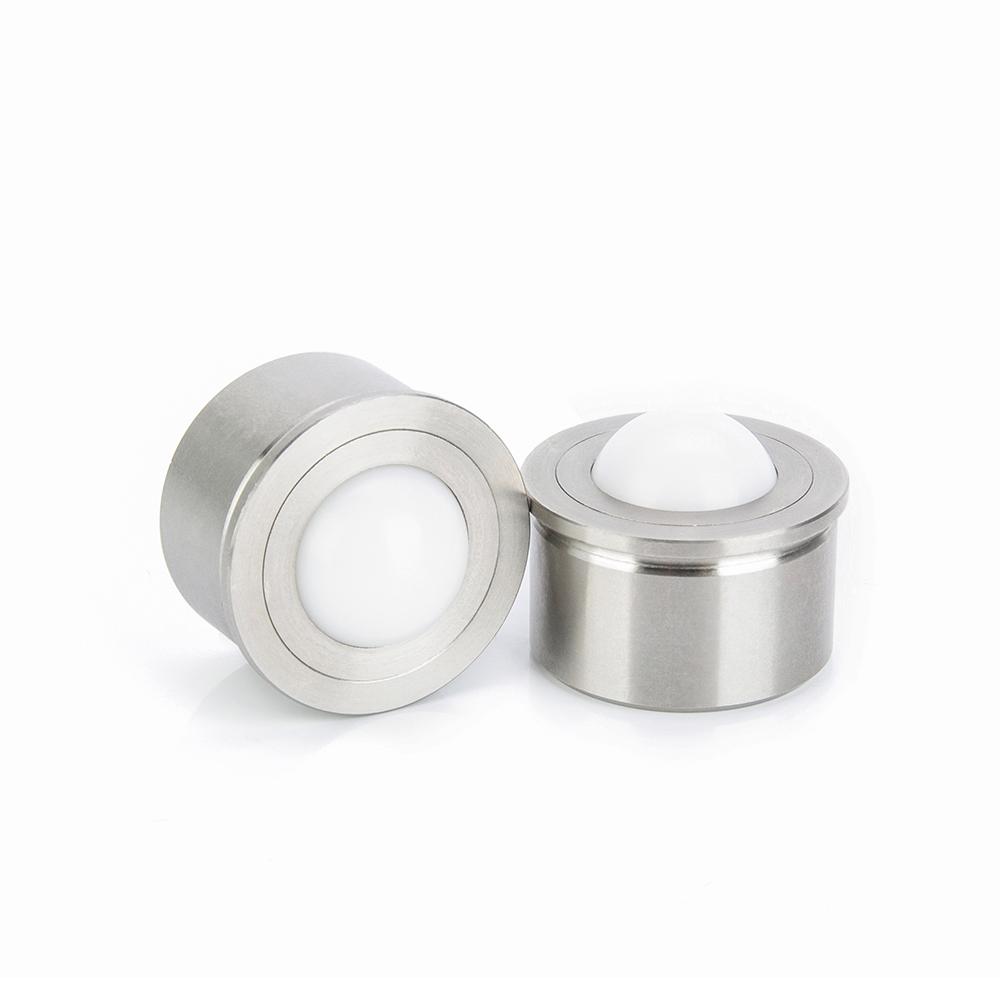 Dia 7.5/9/11/15/18/24/30mm Round Eye Wheel Ball Roller Eye Wheel Bearing Transfer Caster Light/Heavy-duty Universal Roller Wheel Ball