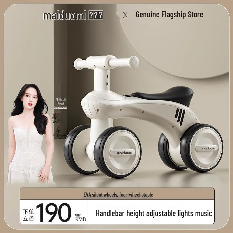 

Maiduomi Kids 4-Wheel Balance Bike & Toddler Scooter (Ages 1-3)