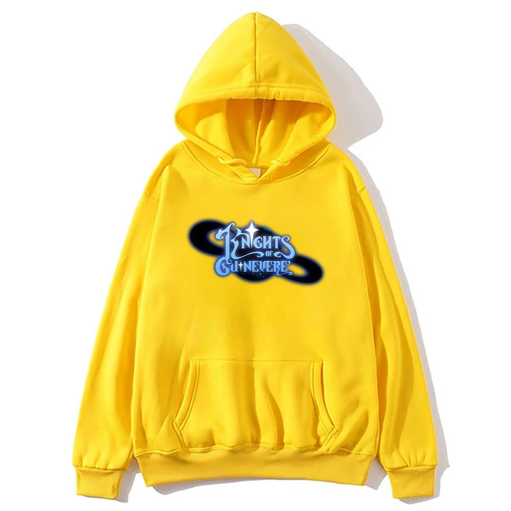 Casual Hoodies Knights of Guinevere Thriller Cartoon Print Clothes Long Sleeve Loose Women Men Outerwear Coat Top Streetwear