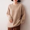 Cashmere Raglan Sleeve Women's Winter Pullover - Versatile, Warm, Thick Knit Round Neck Sweater (2026)