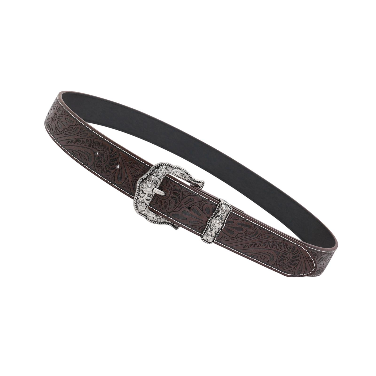 

Пояс западного ковбоя регулируемый ремешок из ПУ кожи практичный дружелюбный модный аксессуар для мужчин и женщин кофейный