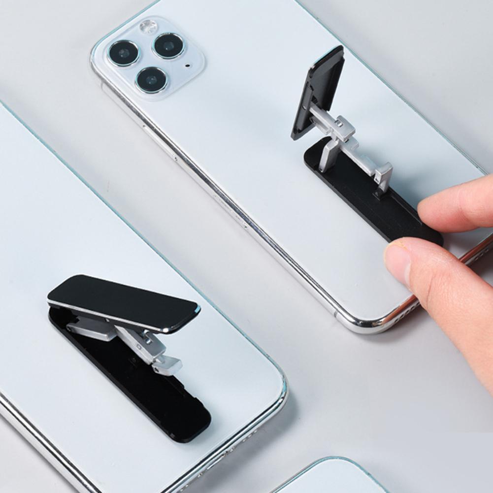 Universal Smartphone Metal Kickstand Mini Metal Folding Mobile Phone Holder Stand Suitable For Most Cell Phone