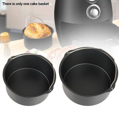 6/7/8'' Anti-aanbak Taartvorm Bakplaat Pan Rond Braadmand Bakvorm Airfryer Accessoires
