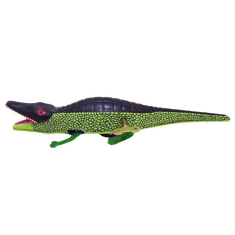 Tin Crocodile Retro Nostalgic Collectible Toy, Clockwork Toy