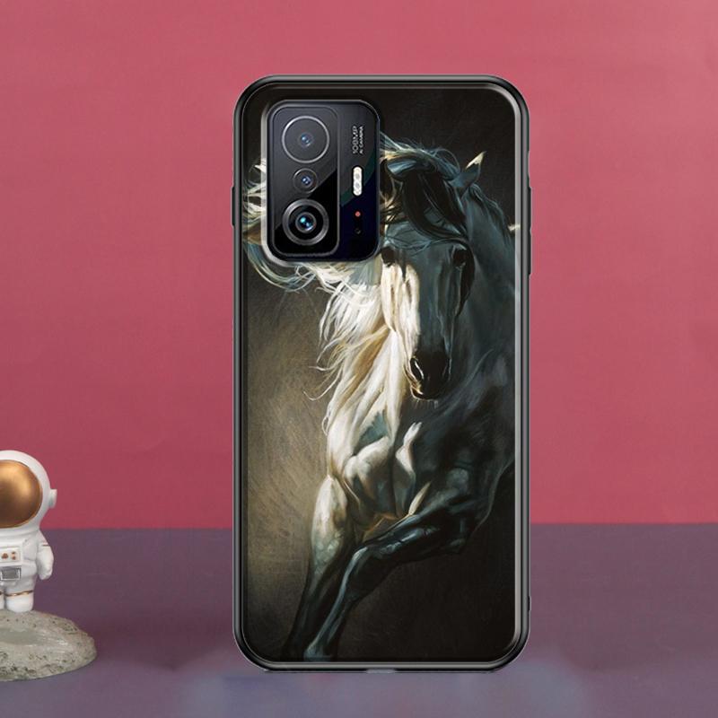 ציור חיה סוס עבור POCO X5 X3 F5 Pro X4 F4 GT M5s C40 F3 כיסוי עבור Xiaomi 13 Lite 12 11T 12T Pro 12X