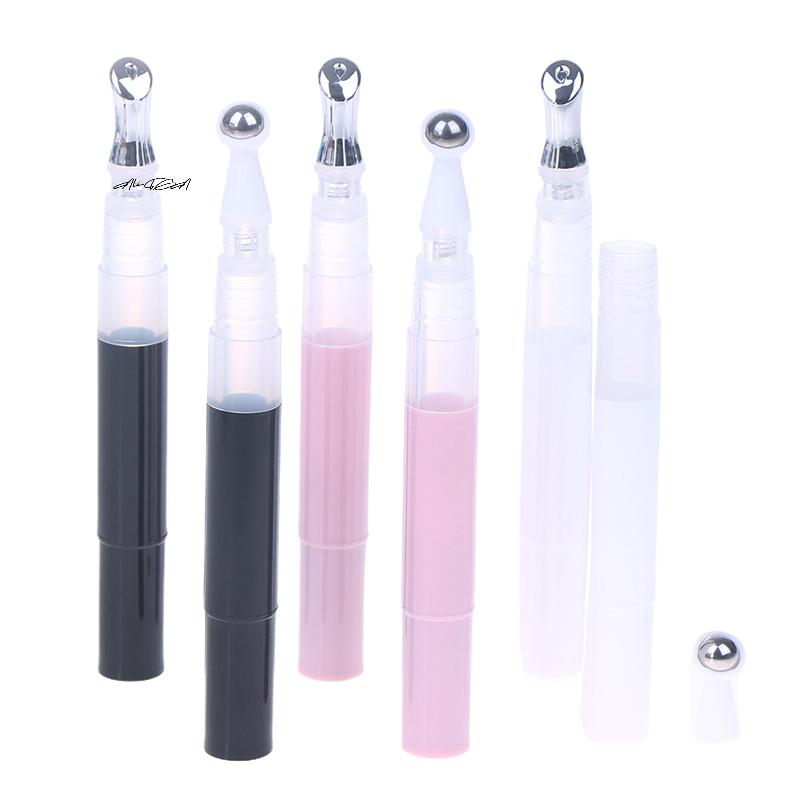 3ml Portable Airless Vacuum Essence Sample Container Travel Eye Gel Cream Empty Tube for Essential Oil Lip Gloss Dispenser Pen