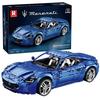 5480PCS Maserati GranTurismo 110th Anniversary Edition Building Blocks 1:8 Sports Car Model Bricks Desktop Decoration Kids Toys