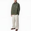 Carhartt WIP FW25 Selby Shirt Jac Square Label With Flap Double Chest Pockets Long Sleeve Shirt Men Shirts I035305-2ZX-XX