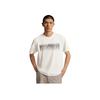 Li Ning Wade Series Sports Casual Simple Round Neck Pullover Short Sleeve T-Shirt Men Tops Champagne-White AHSV015-5
