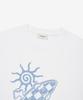 COVERNAT Checkerboard Graphic T-Shirt White