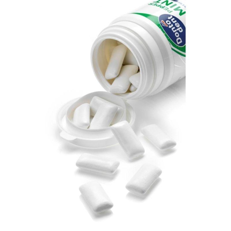 Dontodent Swiss Xylitol Spearmint Gum 50 Pieces