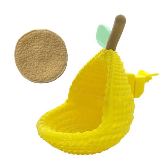 Bird Nest Adjustable Warmth Freshness Pear-Inspired Shape Pet Heating Pad with Removable Heating S