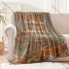 6 Size Christian Bible Psalm Flannel Art Blanket Sofa Bed Cover Four Season Soft Fluffy Quilt Blanket Flannel Throw Warm Gifts