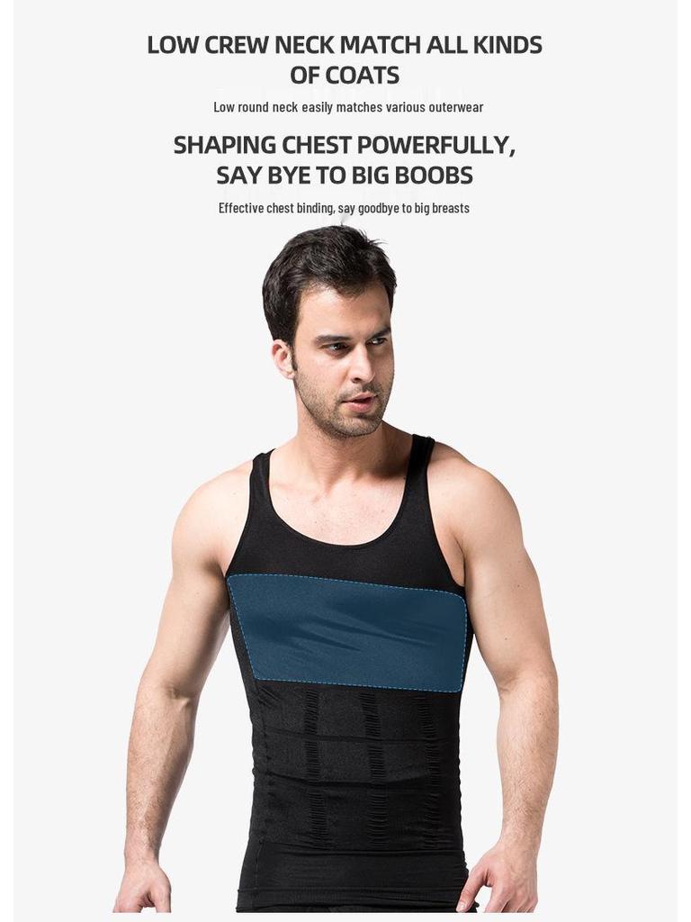 Cross-Border Body Shaping Waist Trainer: High Elastic, Breathable, Sweat-Wicking Vest for Strong Abdominal Control and Sportswear