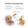 Educational Interactive Bunny Toys Bunnies Can Walk And Talk, Easter Plush Stuffed Bunny Toy