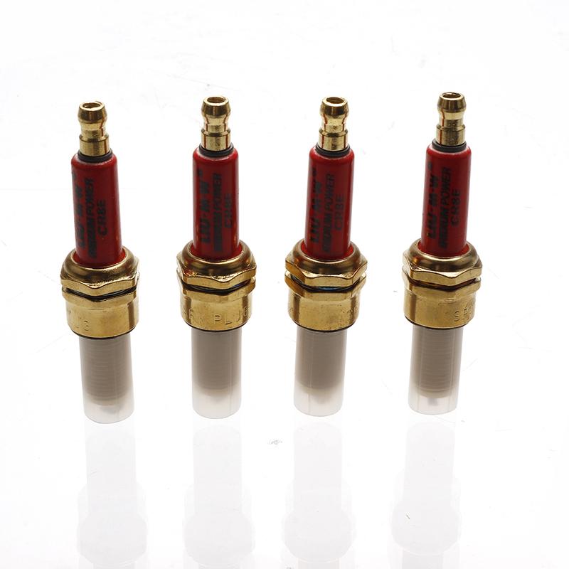 CR8E Spark Plug Replacement Accessory for 4 Stroke 125cc 150cc 200cc 250cc ATV Dirt Bike Go Kart Moped Scooter Red