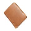 RFID Wallet Blocking Card Holder Travel Coin Purse Multi-functional Short Credit Cards Organizer Brown