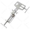 Practice Clamp Tool Metal Alloy Adjustable Locksmith Tool Softcover Type Practice Lock Vise Clamp
