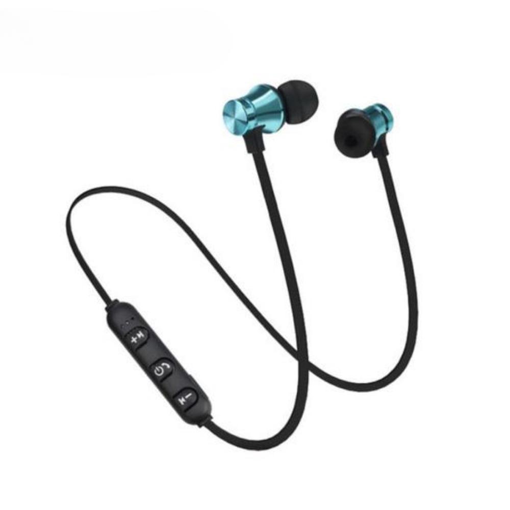 Magnetic Bluetooth Headset Movement Into The Ear Hanging Neck Wireless Bluetooth Headset