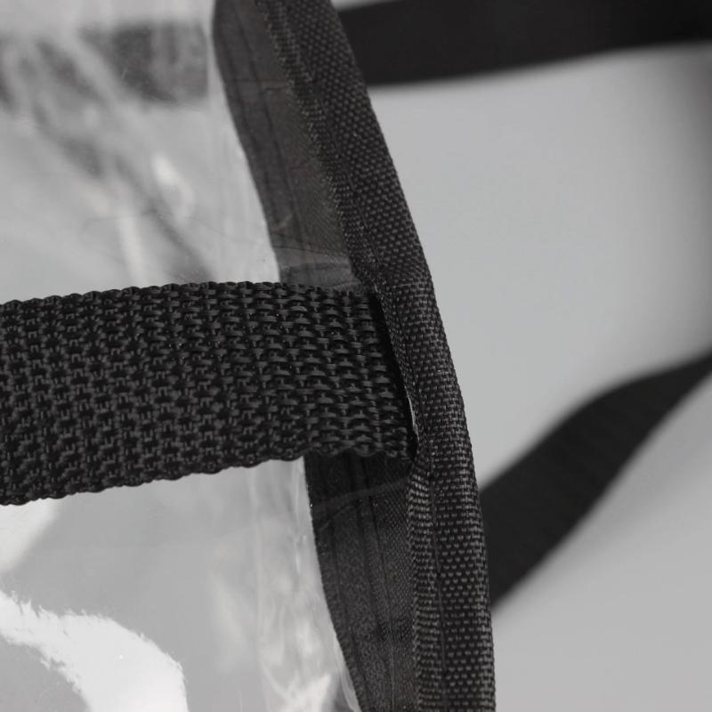 Clear Bag PVC Transparent Christmas Wreath Storage Bag Christmas Decoration Ring Storage Hanging Bag