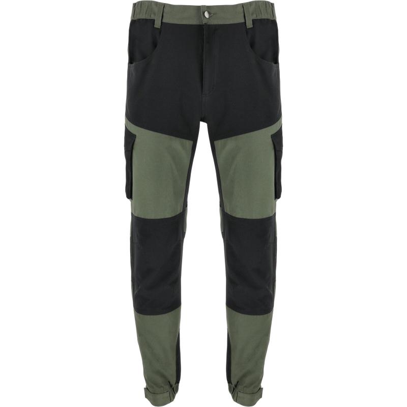 Protective Work Trousers To The Waist Stretch Green-Black Lahti Pro 1 Pc