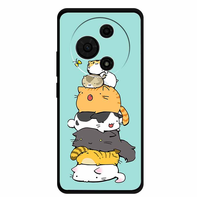 For TCL 60 NxtPaper 4G Case 6.8" Lovely Cartoon Soft Silicone TPU Phone Case for TCL 60NxtPaper 4G Cover Protection Capa Coque