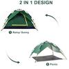 200 X 200 X 135cm 3-4 Person Dual Layer Waterproof Windbreak Portable Outdoor Equipment Camping Tent