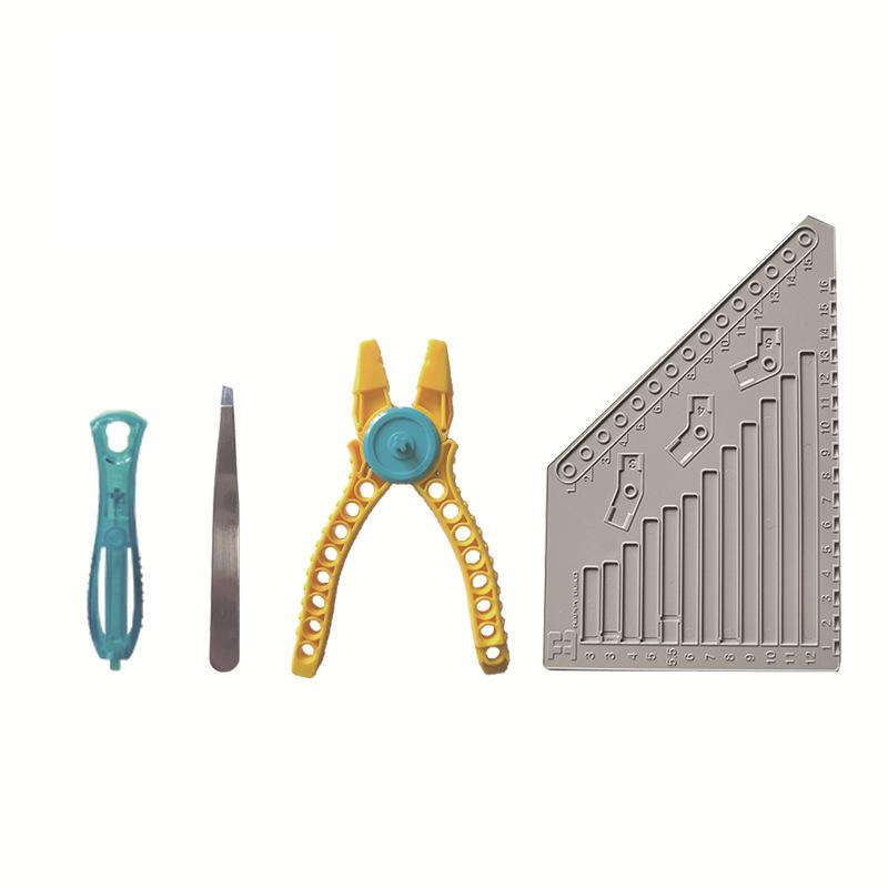 Clip Remover Tongs Small Building Blocks Parts Starter Assemble Disassembly Tool Hammer Disassembly Pliers Bricks DIY Toys
