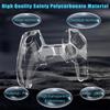 Crystal Clear Pc Hard Shell Ps5 Controller Case Dustproof Anti Slip Protective Cover