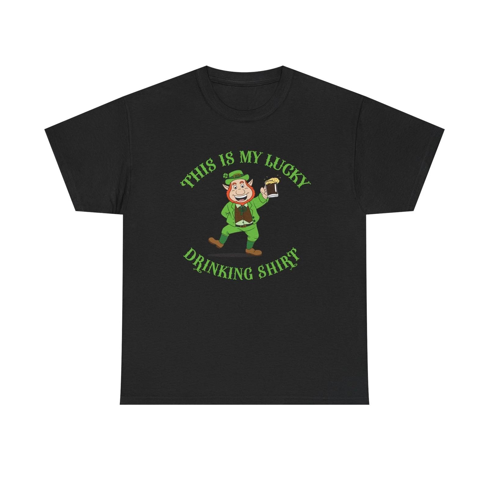 This Is My Lucky Drinking Shirt Vintage Motorcycle Tee | Biker Graphic S