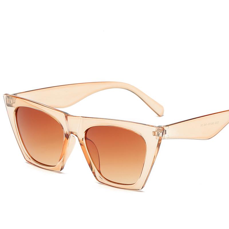 

JYL TS Cat Eye Sunglasses Unisex UV Protection European New Fashion Style M5063 A-5142 темні moss зелений колір