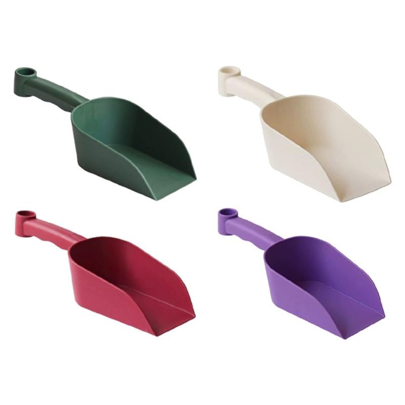 Plastic Garden Scoops Hand Tool Deep Body Hand Shovel with Hanging Hole for Soil Transfer and Routine Cleanup Tasks Daily
