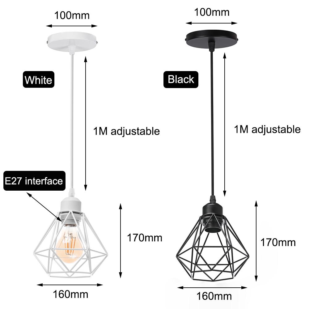 Modern Simple Pendant Lights Bedroom Study Living Room Lamps Adjustable Creative Chandelier E27 interface Bulb Home Lighting