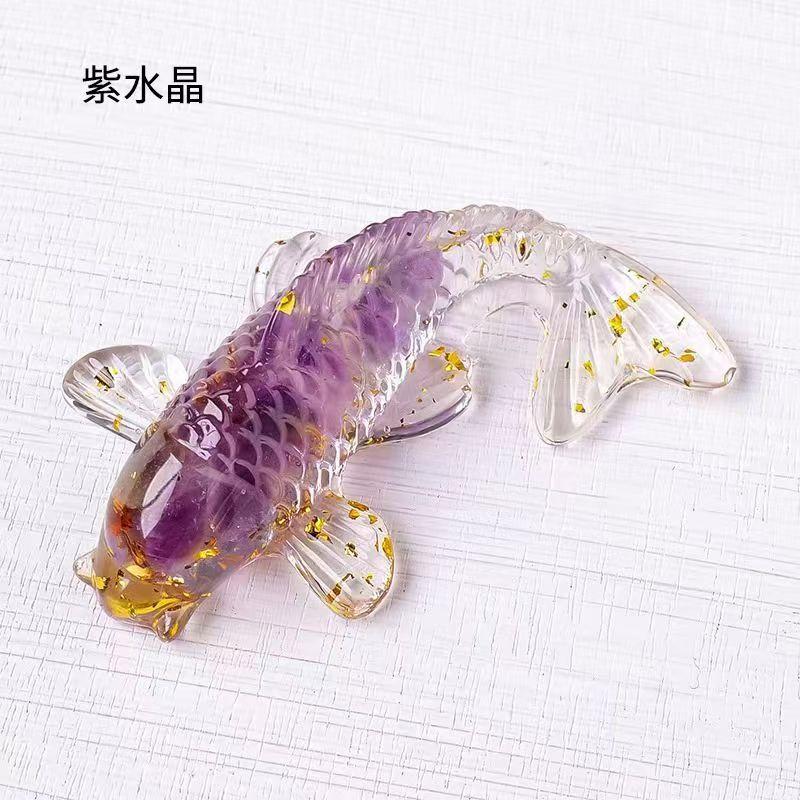 Koi Is Lucky, Simulated Carp Ornaments, Colorful and Realistic Fish Tank Aquarium Pool Decorative Figurines Miniatures