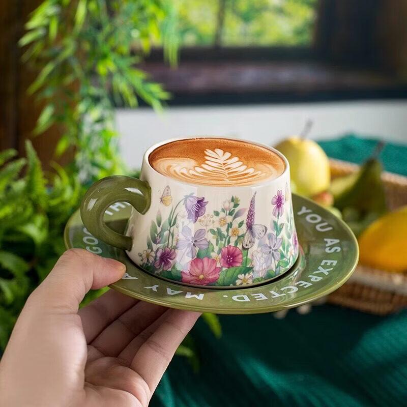 ChuyiQi Garden Series Ceramic Teapot Set