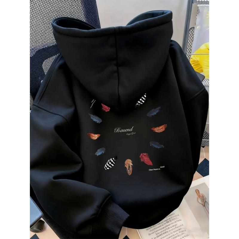 Unisex Long Sleeve Pullover Casual Hoodie Tops