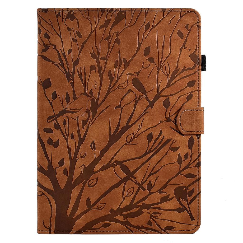 Geprägtes Baumleder-Wallet-Case für Ipad 10”2 Case 9. 10. 10.9 10. Air3 Pro 10.5 9.7 5. 6. Mini 6 Air2 Kartenfach-Klapphülle Fundas