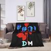 Coperta Super Calda da Viaggio Depeches Band Mode Coperta Plaid Copriletto in Flanella per Arredamento Casa Copri Divano Letto con Fantasia