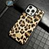 Luxury Leopard Snake Crocodile Metal Label Case Protection for Samsung Galaxy S24 S23 ULTRA iPhone 16 15 13 12 11 14 Pro Max