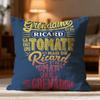 Popular R-RRicard Cushion Cover Soft Washable Pillow Case Multi-Scene for Couch Bed Travel Office Use