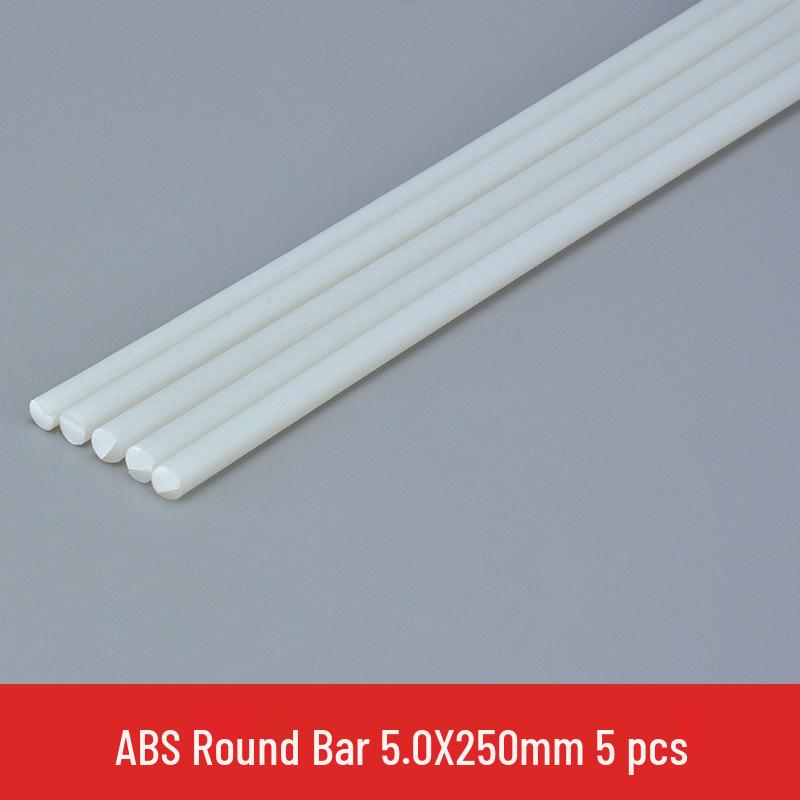 Crab Kingdom ABS Plastic Round Rod for DIY Models & Sand Tables