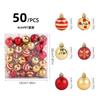 Ball Ornaments For Christmas Tree Shatterproof Long Lasting Pendant Decoration Christmas Tree Ball Decorations For Relatives