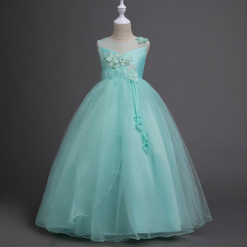 strapless open back dress Tulle Prom Dresses 2026 Elegant One-Shoulder A-Line Sleeveless Floor-Length Formal Evening Gowns with Appliques & High Split main image 0