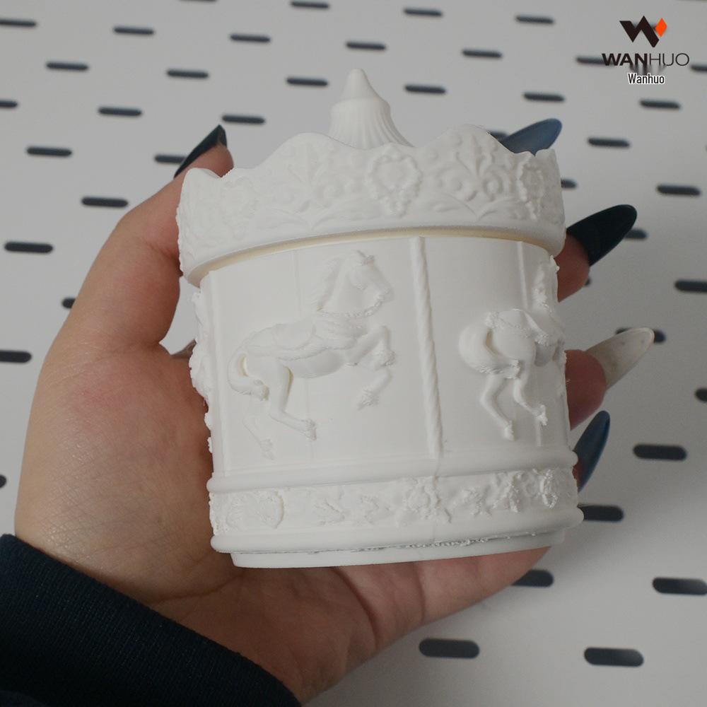 3D Printed High-End Home Carousel Storage & Decoration Box