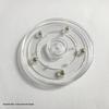 Hatai Transparent Acrylic Rotating Display Turntable Base
