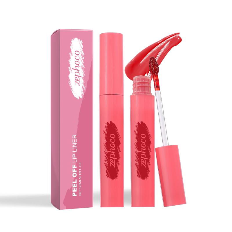 Peel Off Lip Stain Matte Liquid Lipstick Long Lasting Waterproof Transfer Proof Non Sticky Tint For Lips Moisturizing Not Come