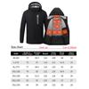 Winter Smart Heating Jacket 8 Zones Heating Coat 3 Gear Temperature Adjustable USB Charging Jacket