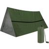 Strong Water Resistant Emergency Tube Tent With 5.5M Rope For Quick Assembly In Emergency instances