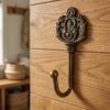 Home Decoration Hanging Key Holder Iron European Style Metal Hook Nordic Style Wall Hook  Home